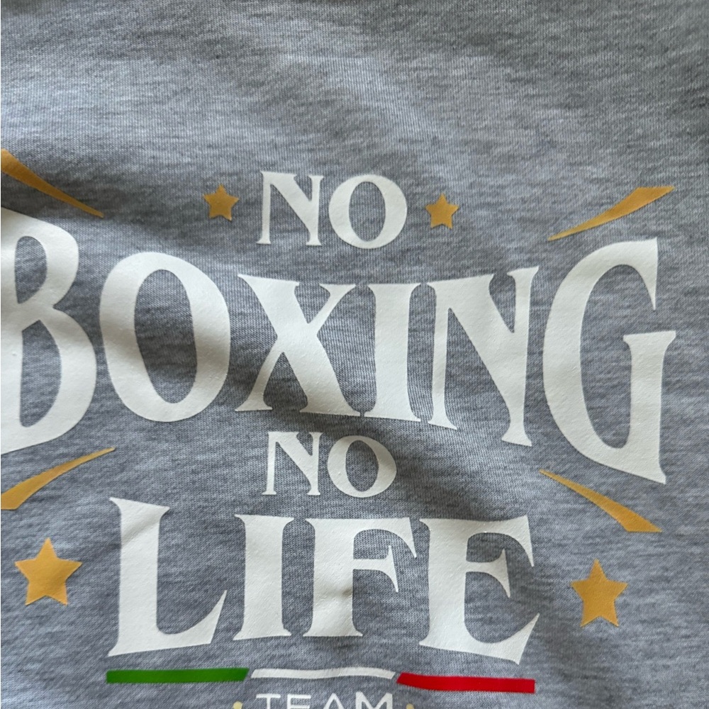 Size Small No Boxing No Life Sweatshirt